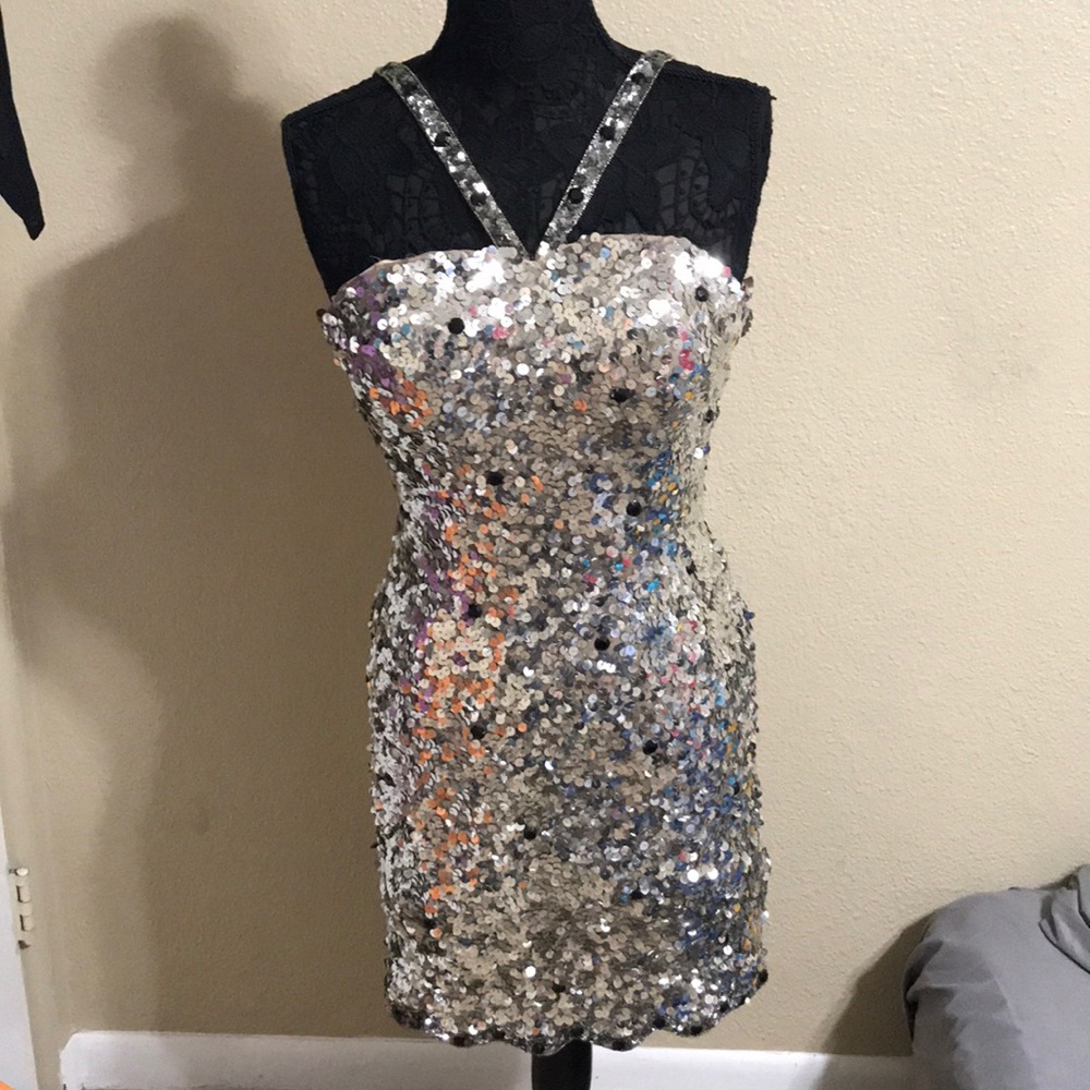 Scala Sequin cocktail dress